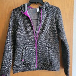 Athleta Girl Hooded Zip Sweathsirt